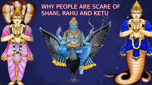 Rahu, Ketu & Shani 